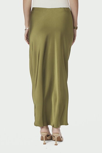 Neo Noir - Vicky Heavy Sateen Sage Green