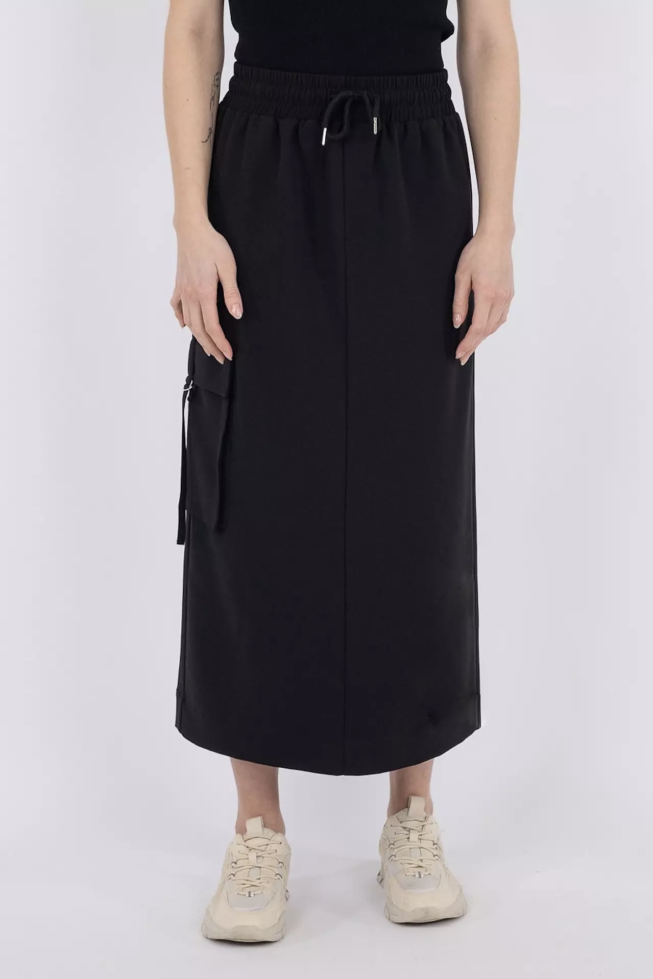 Neo Noir - Sue Cargo Skirt Black - 3