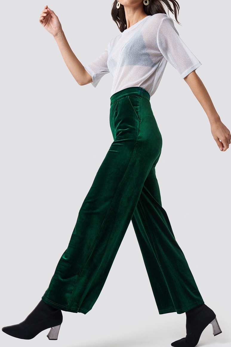 Rut & Circle  - Velvet Wide Pant  - 3