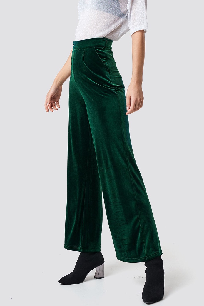 Rut & Circle  - Velvet Wide Pant  - 2
