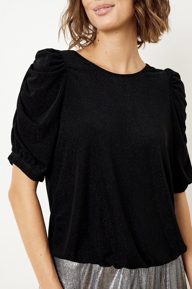  In Front - In Front - Lia Blouse Black