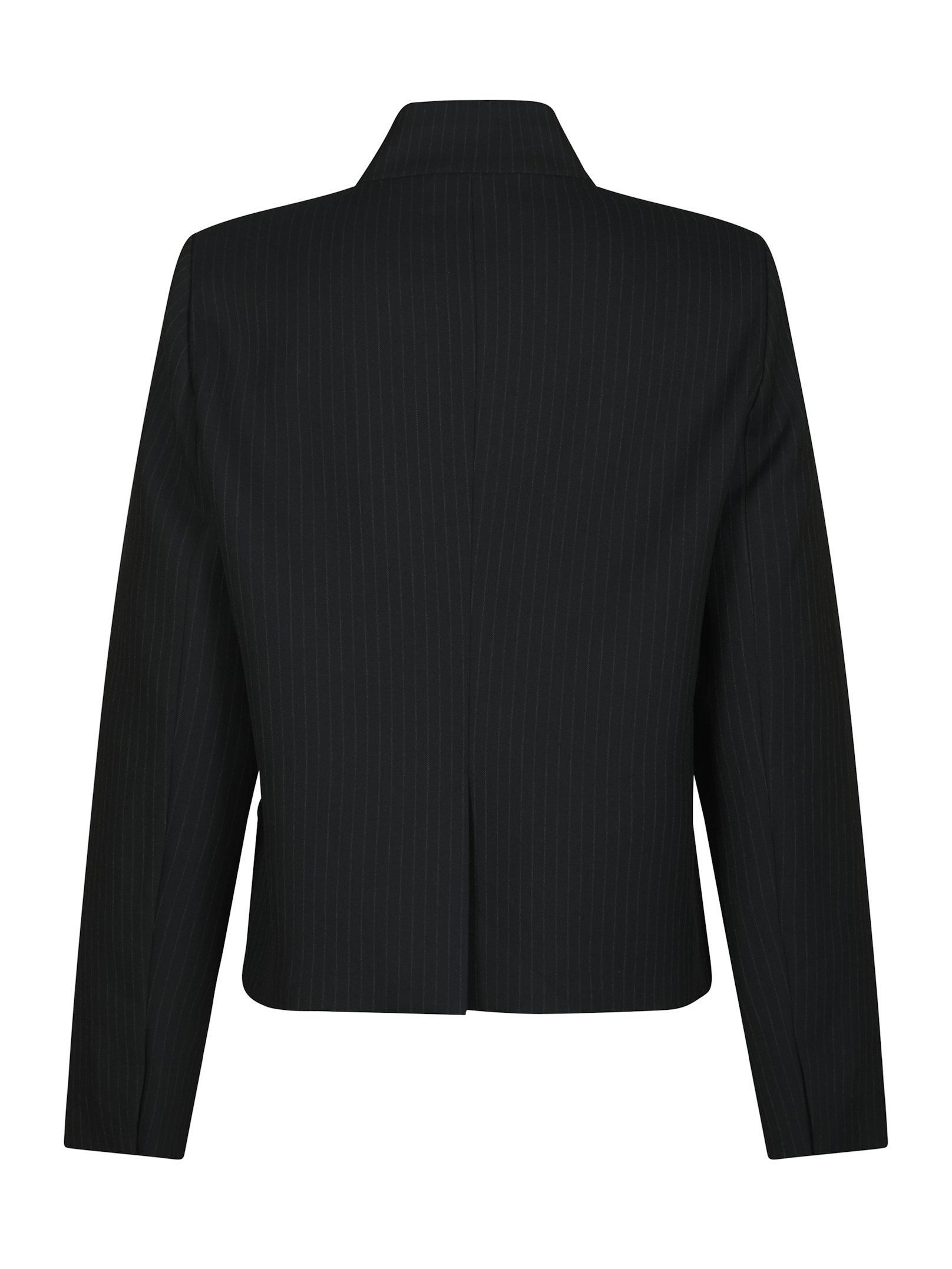 Neo Noir - Tiria Slim Pinstripe Blazer Dark Navy - 6