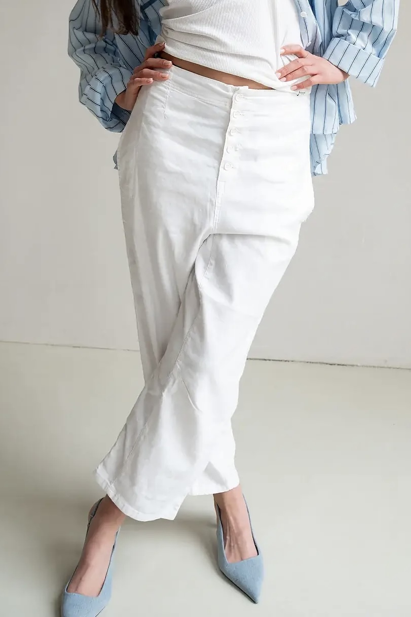 Penn & Ink NY -  Trousers White