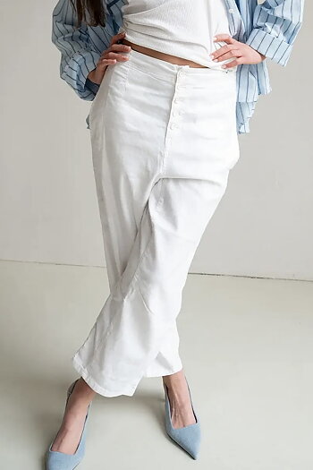 Penn & Ink NY -  Trousers White