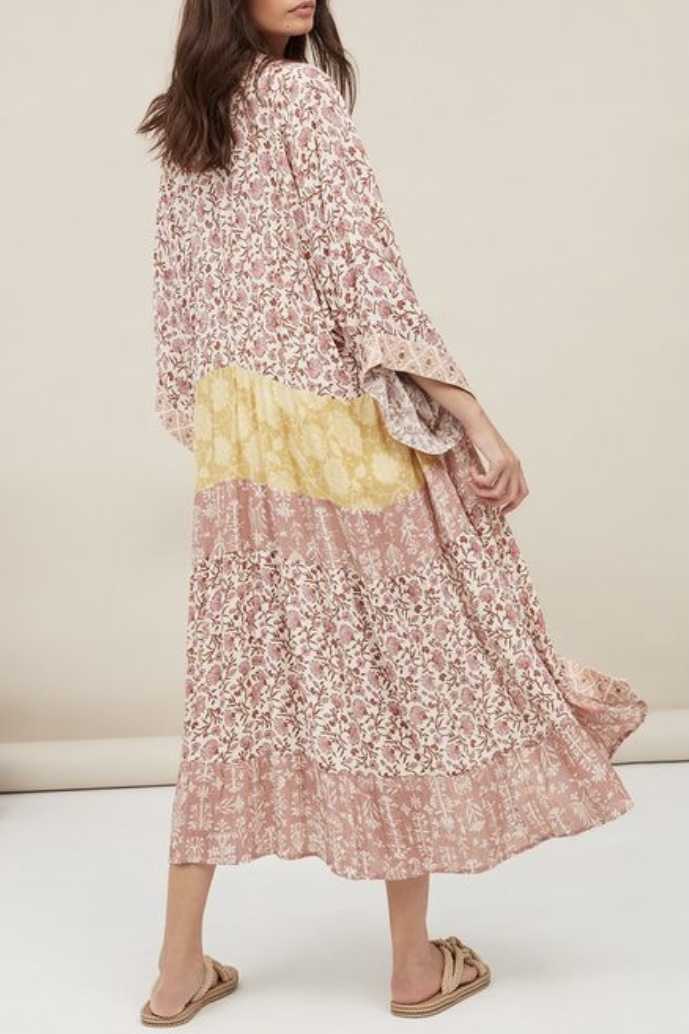 Nekane - Carlota Kimono Combi Prints Pink - 2