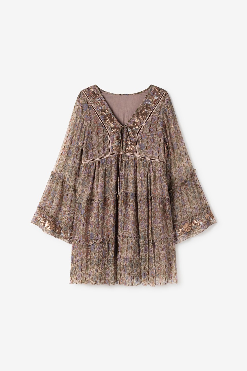 Nekane - Porfiria Dress Mauve - 4