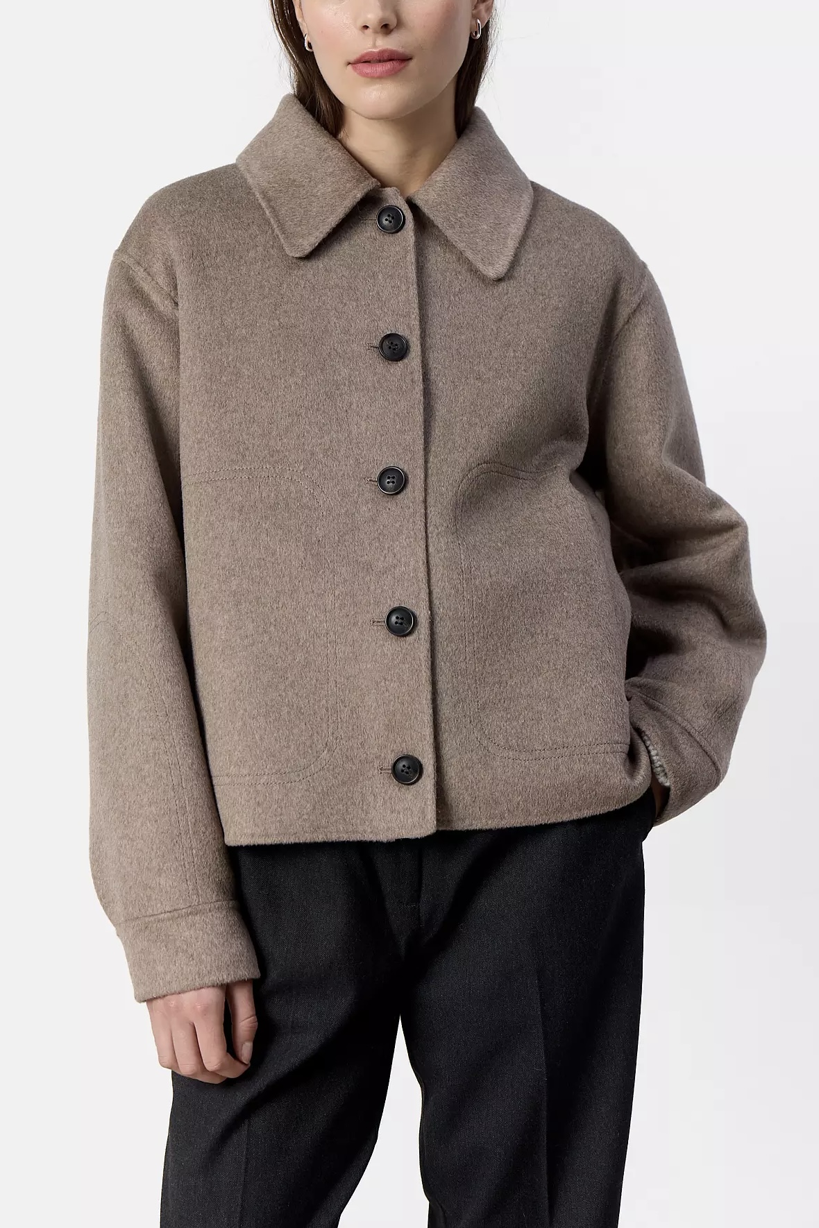 Leveté Room - Owa 25 Jacket Taupe Gray