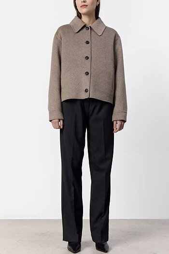 Leveté Room - Owa 25 Jacket Taupe Gray