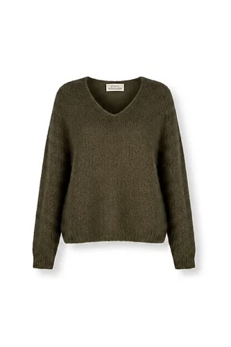 OM-HU - Mona Mohair Pullover Kaki - 2