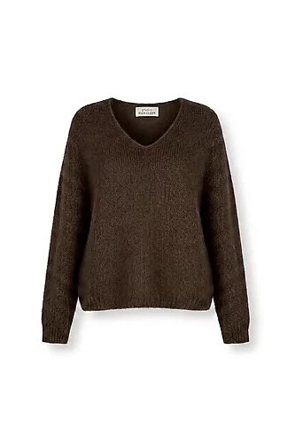 OM-HU - Mona Mohair Pullover Brown