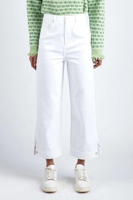 Define  -  Lidia Jeans White - 2