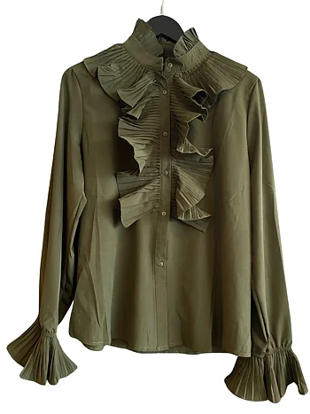 Qnuz - Natasja Shirt Army