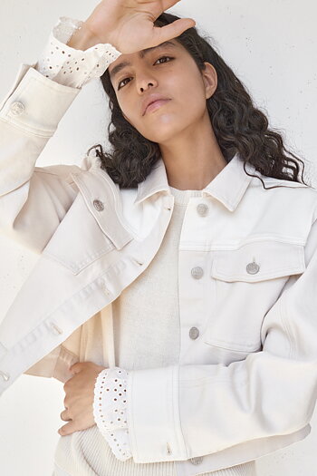 Levéte Room - Ramella 3 Jacket Off White