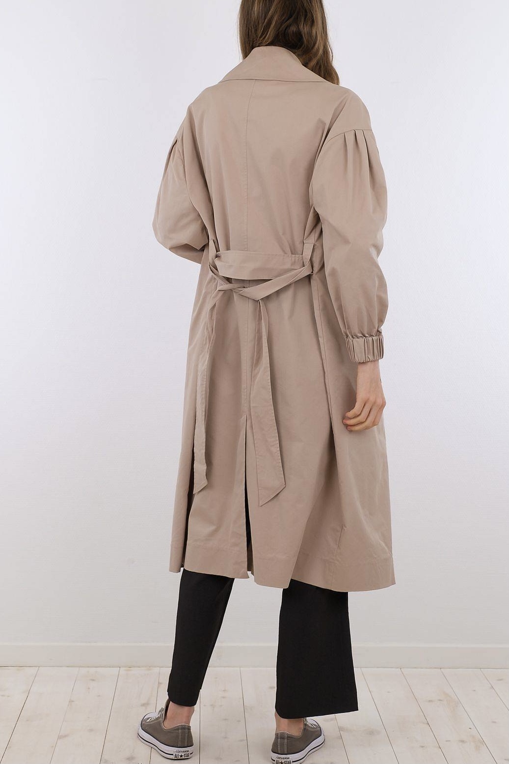 Neo Noir - Branco Trenchcoat  Dark Sand - 4
