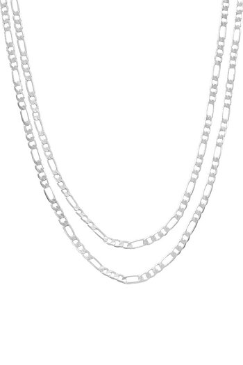 Dansk Copenhagen - Audrey Multi Figaro Necklace Silver Plating