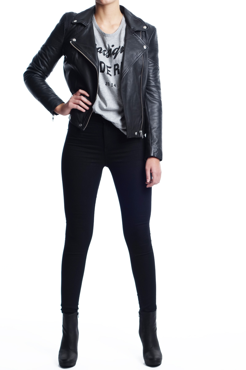 Muubaa -  Biker Jacket Black - 3