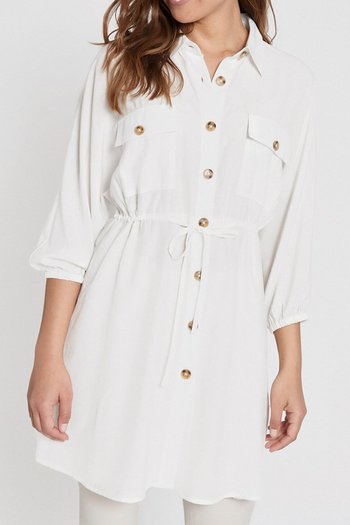 Dry Lake - Adriana Dress White