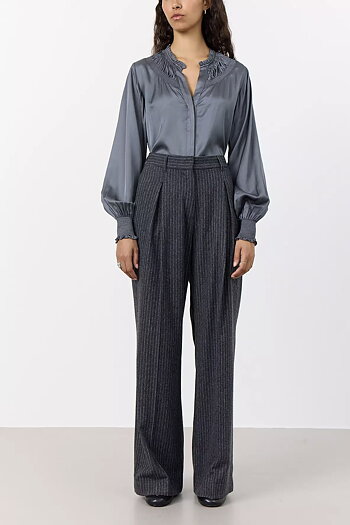 Leveté Room - Estel 8 Blouse Lava Smoke