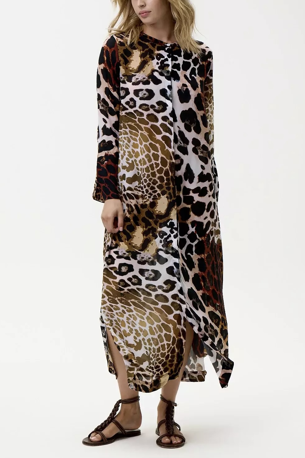 One Season - India Lipari Viscose Leopard