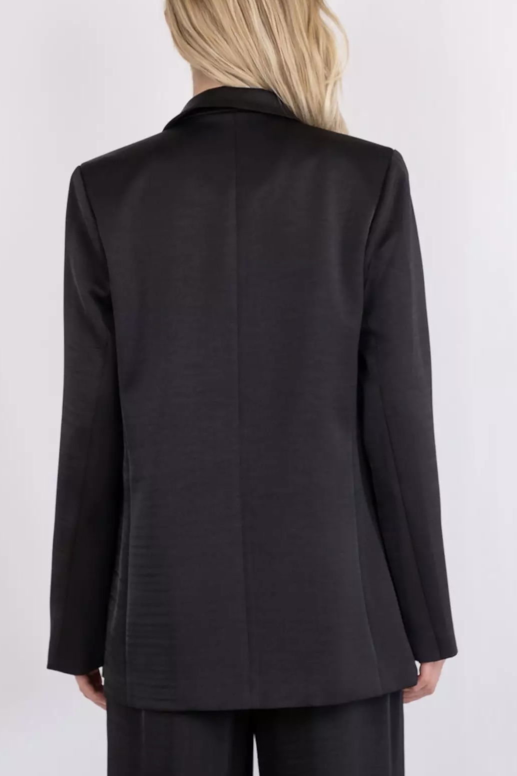 Neo Noir - Jardin Heavy Sateen Blazer Black - 5