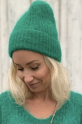Americandreams - Mila Mohair Beanie Jade Green
