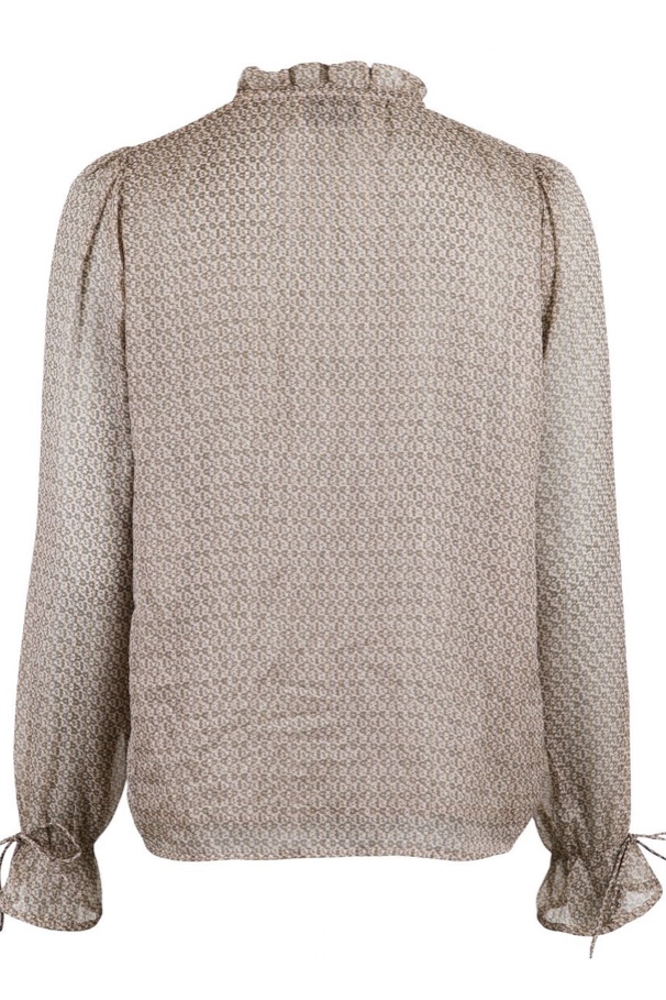 Neo Noir - Gertrud Blurry Graphic Blouse   - 3