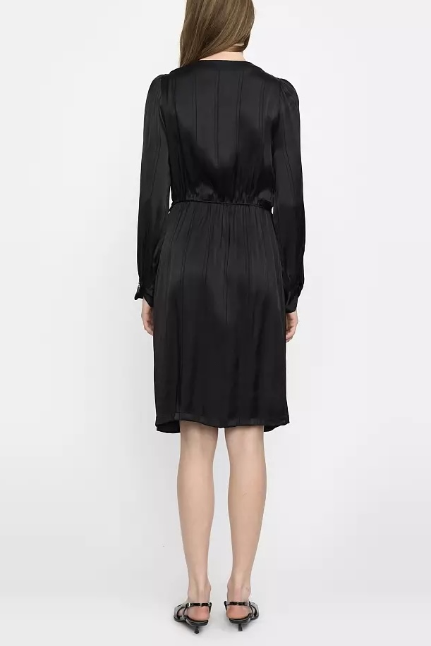 Soft Rebels - Madelyn Dress Jacquard Black - 2