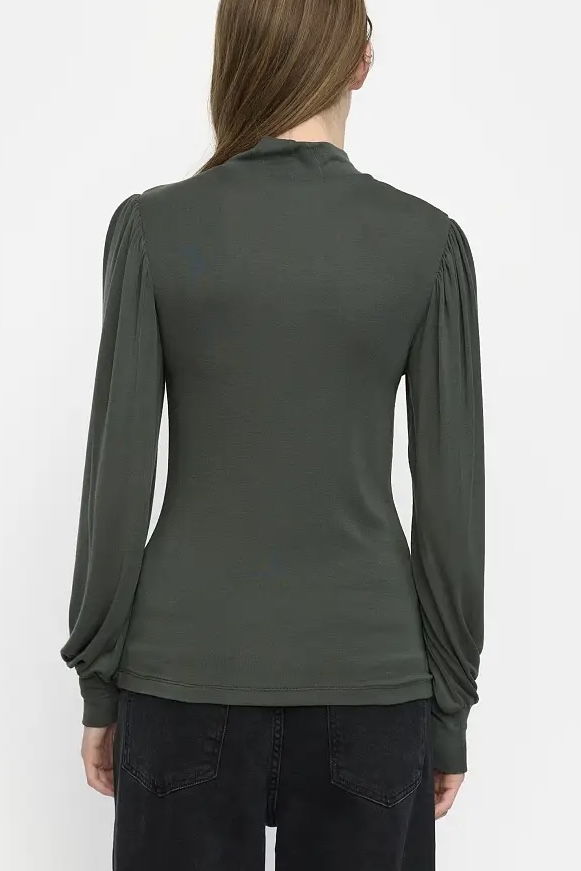 Soft Rebels - Roman T-Neck Topp Kambaba - 3