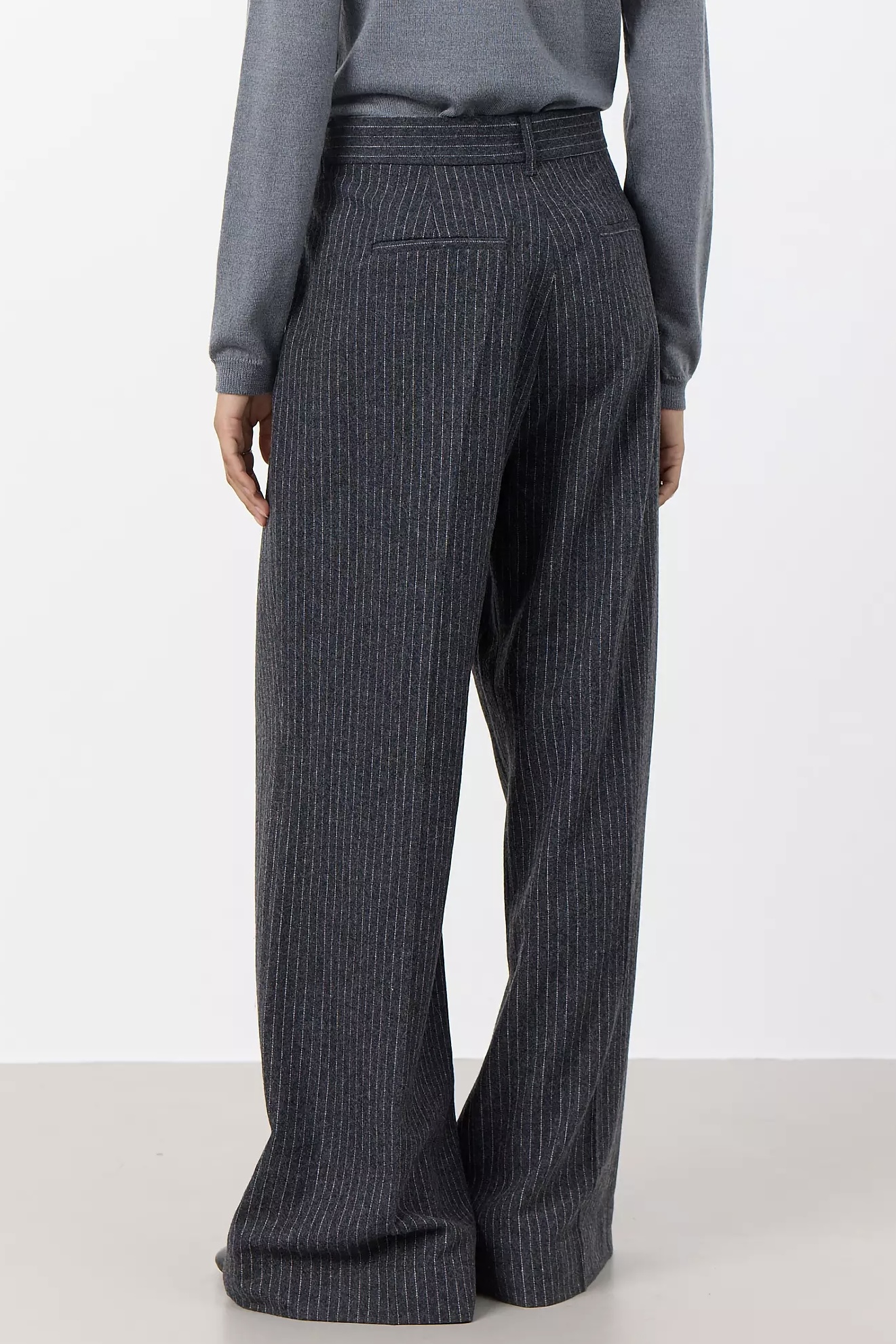 Leveté Room - Iris 1 Pants Dark Grey M Combi - 2
