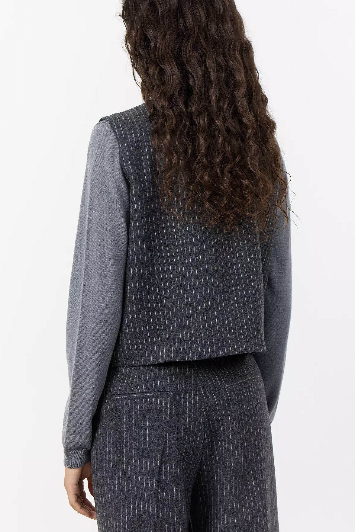 Leveté Room - Iris 3 Waistcoat Dark Grey M Combi - 3