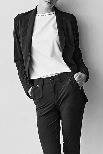 Penn & Ink NY -  Nova Blazer Black