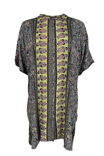 Black Colour - Luna Tunic Shirt Fall Green