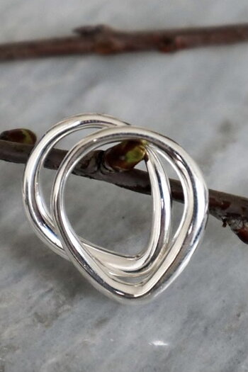 Annica Vallin - Wawe Silver Ring 