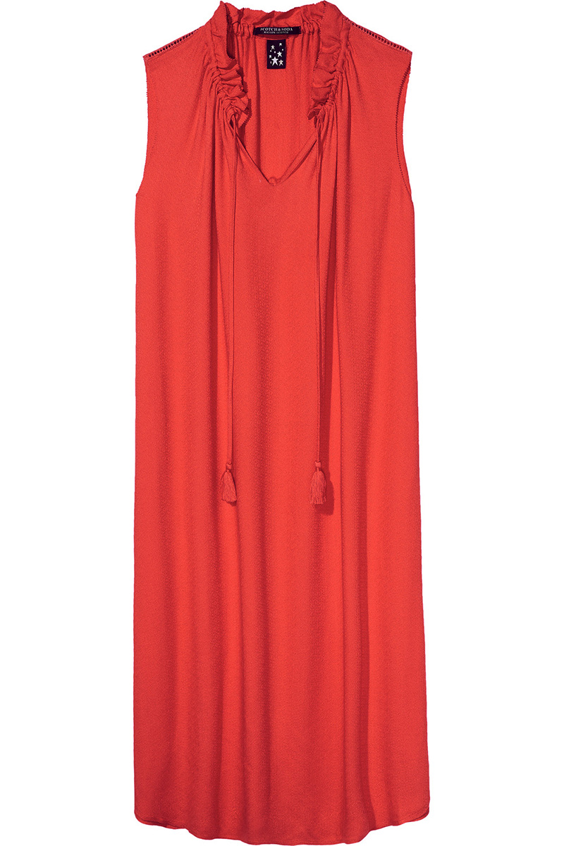 Maison Scotch - Sleeveless Ruffle Dress - 3