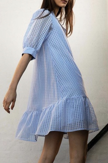 Levéte Room - Iben  Dress Blue
