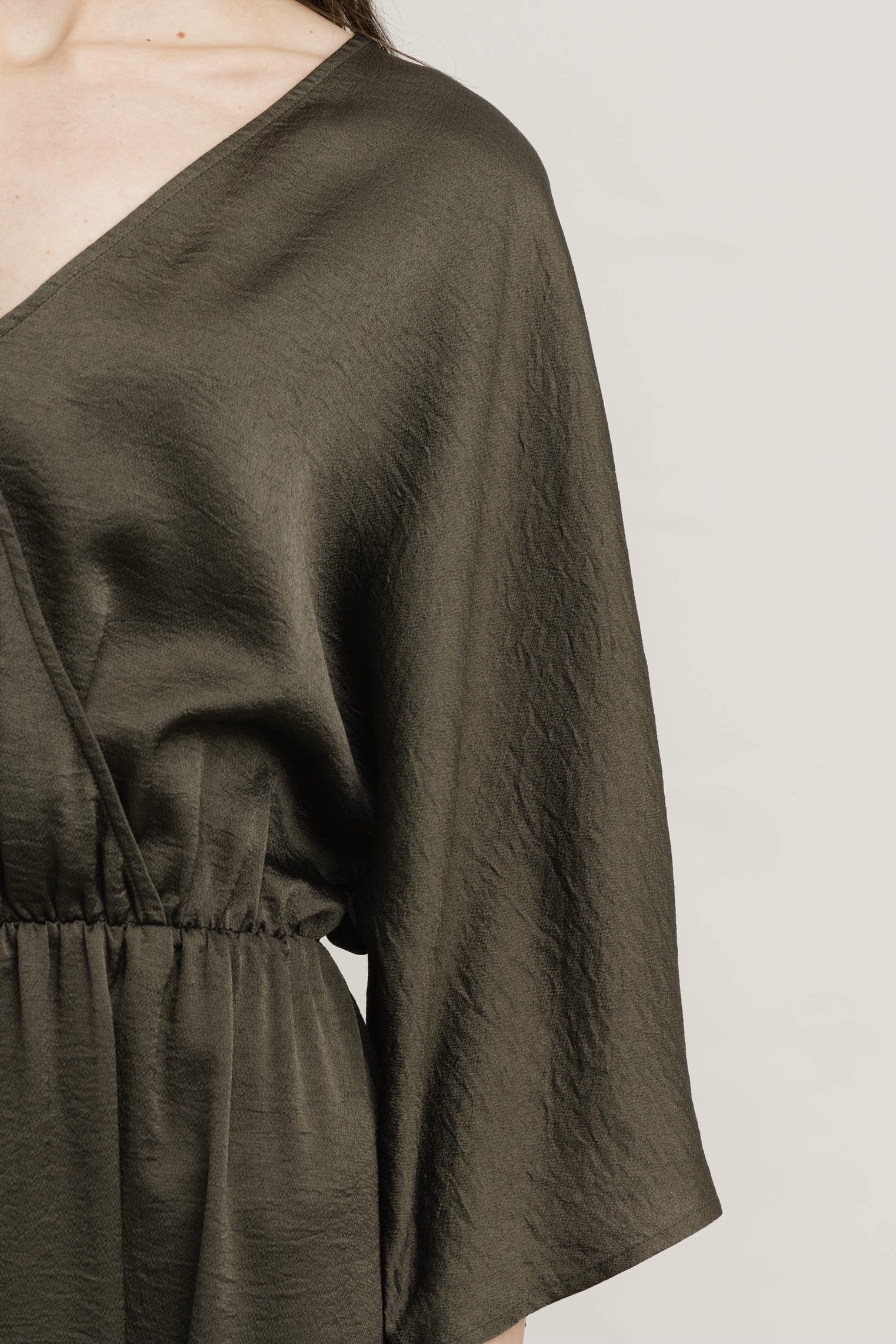 Rut & Circle  - Danielle Maxidress Army Green - 5