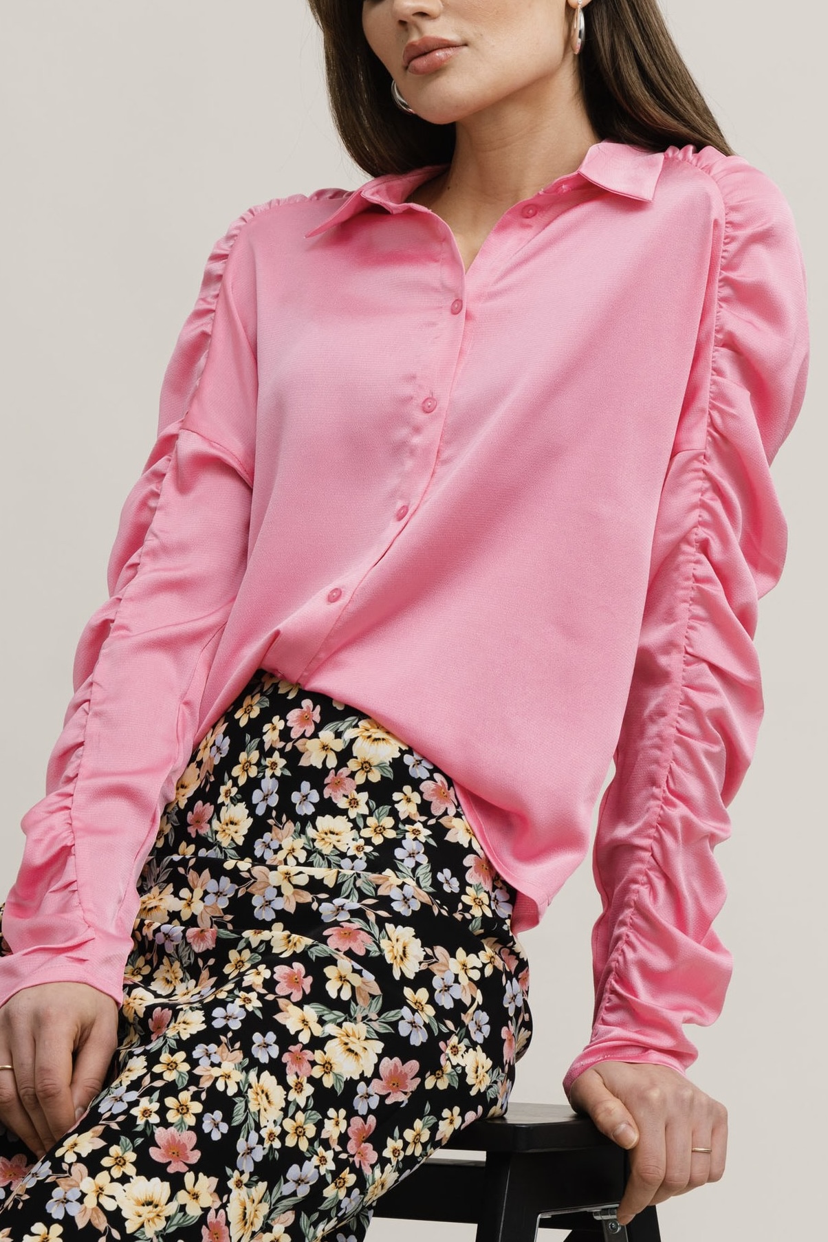 Rut & Circle  - Tara Blouse Bubbelgum Pink