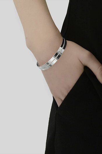 Dansk Copenhagen - Indian Cuff Bracelet Rhodium Plating