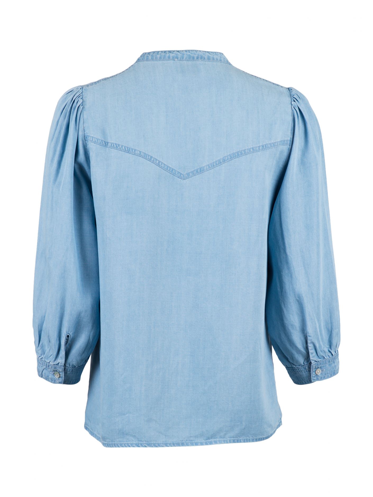 Neo Noir - Normanna Chambray Shirt Vintage Blue - 2