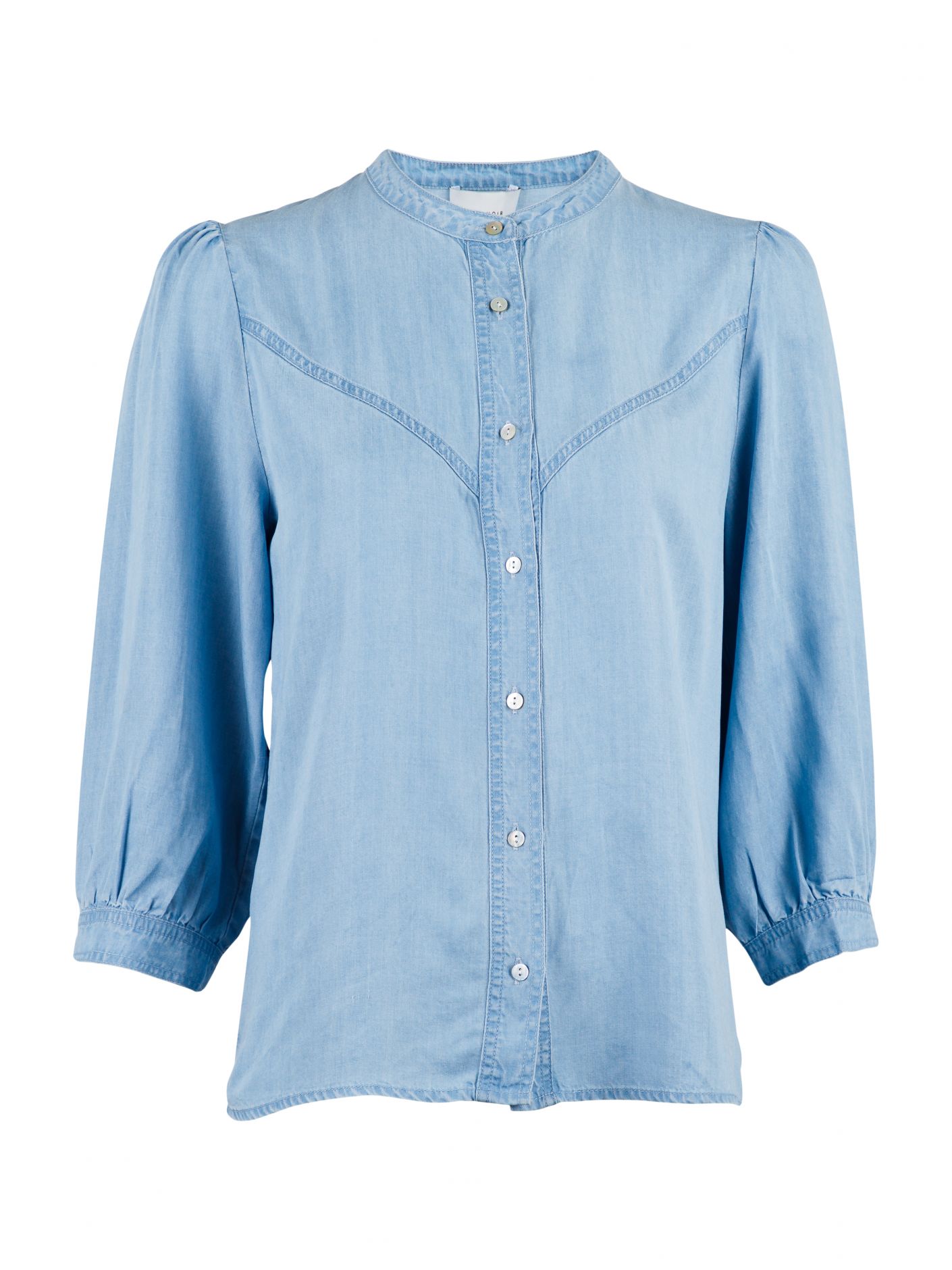 Neo Noir - Normanna Chambray Shirt Vintage Blue