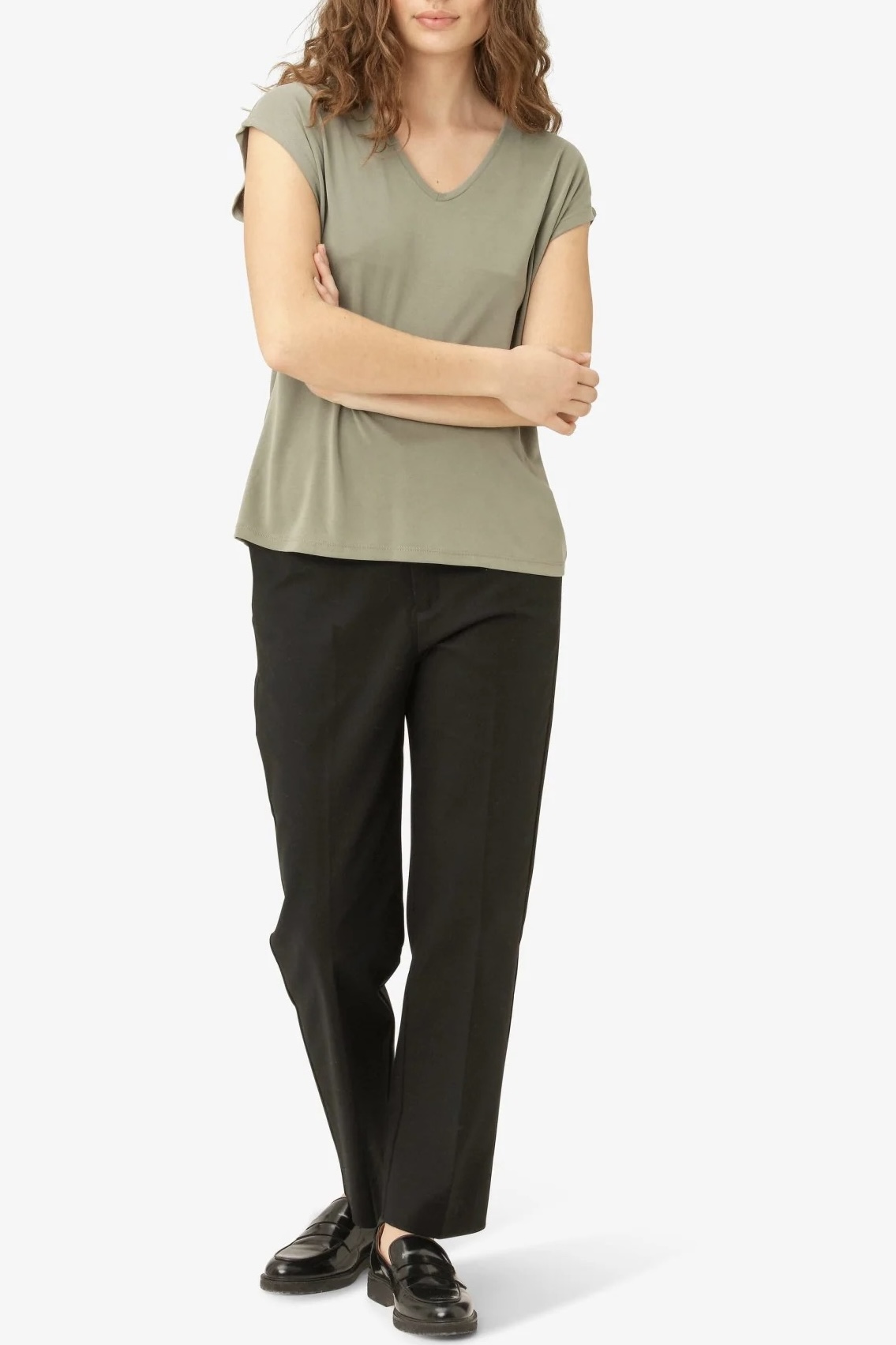 Noa Noa - Anabel Jersey T-Shirt Shadow - 3