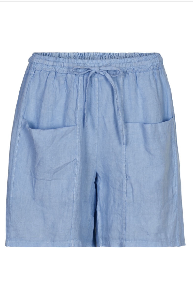 In Front - Lino Shorts Light Blue - 2