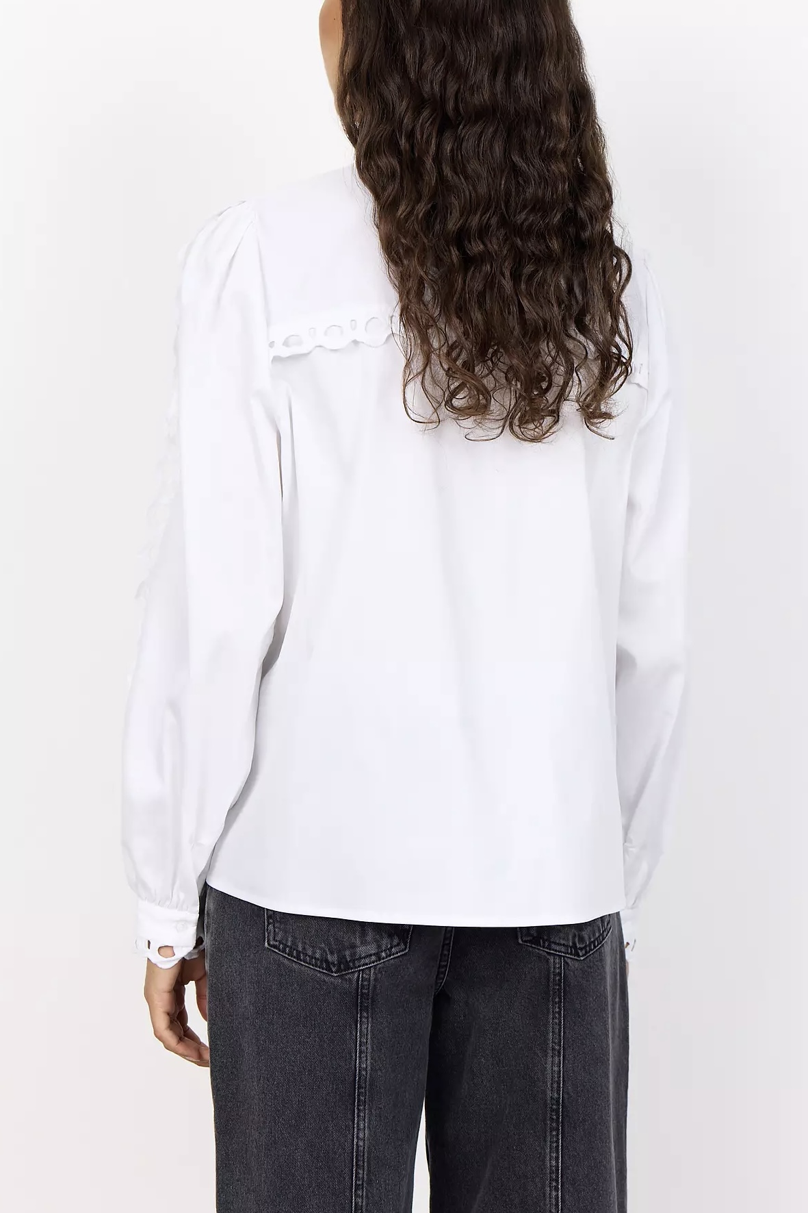 Leveté Room -Isla Solid 115 Shirt White - 3