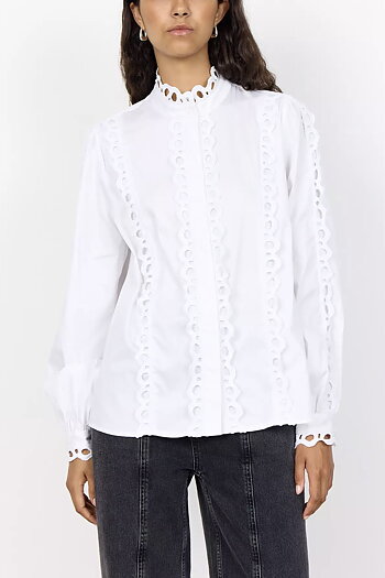 Leveté Room -Isla Solid 115 Shirt White