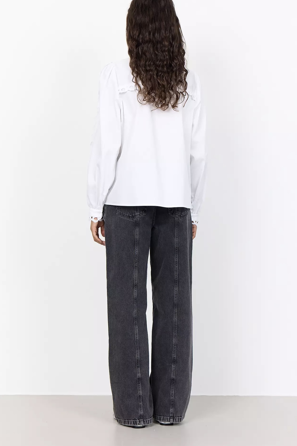 Leveté Room -Isla Solid 115 Shirt White - 4