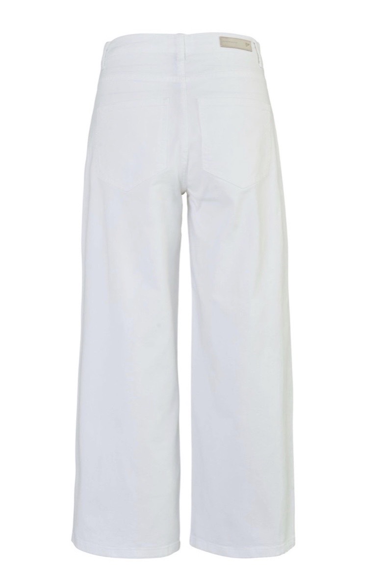 Five Units - Abby White Crop Jeans - 5