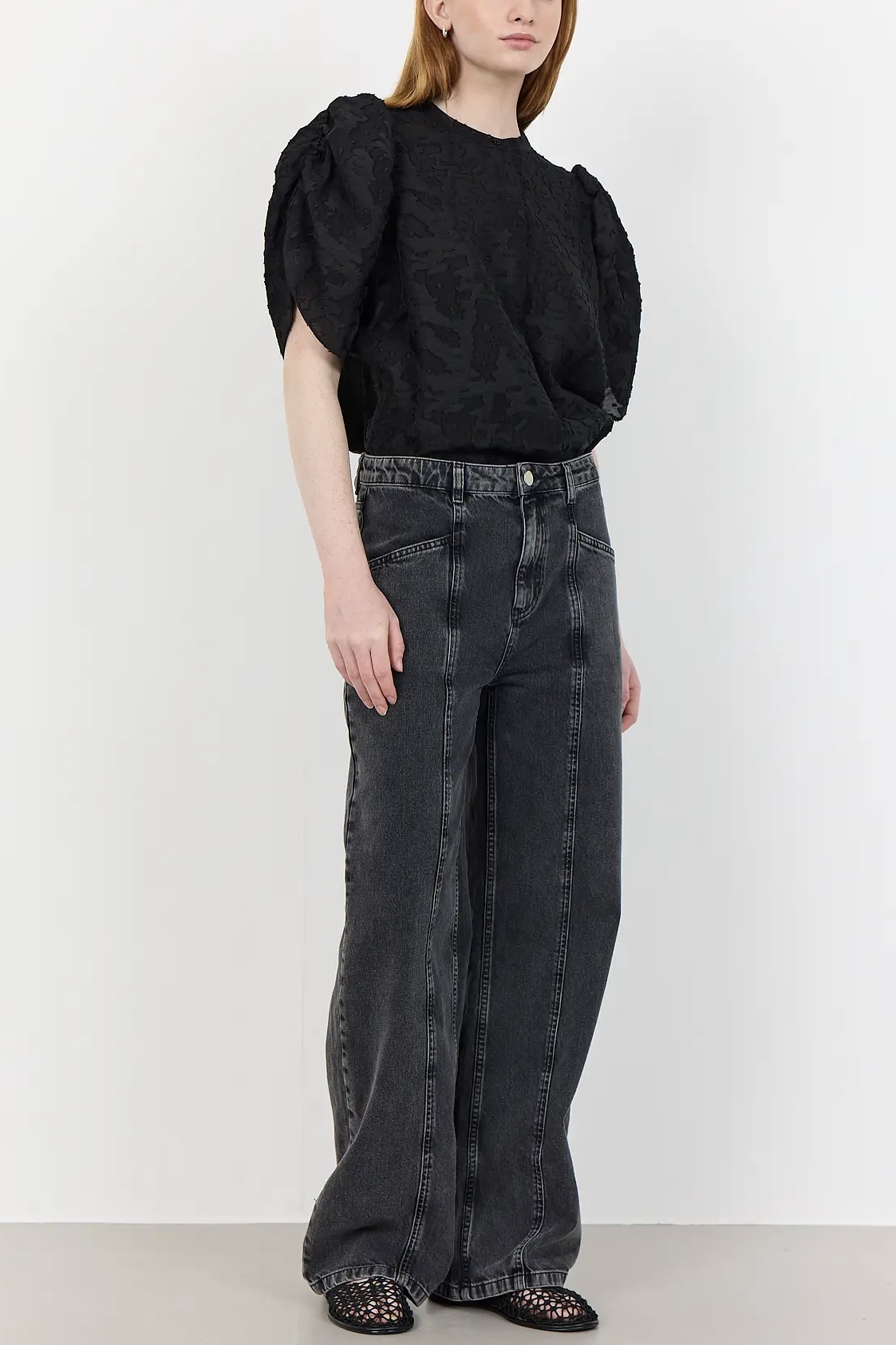 Leveté Room -Josy 1 Blouse Black - 3