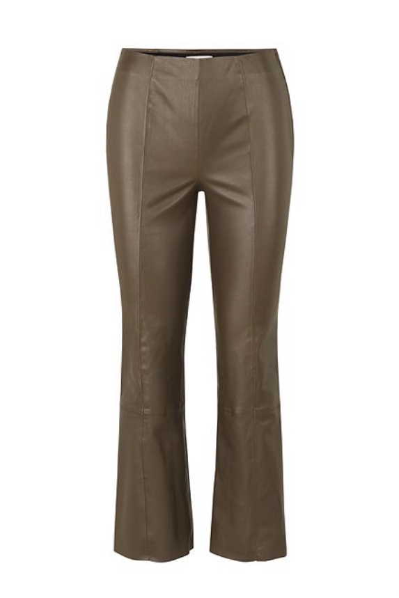Levéte Room - Gloria 3 Leather Pants Brown - 2