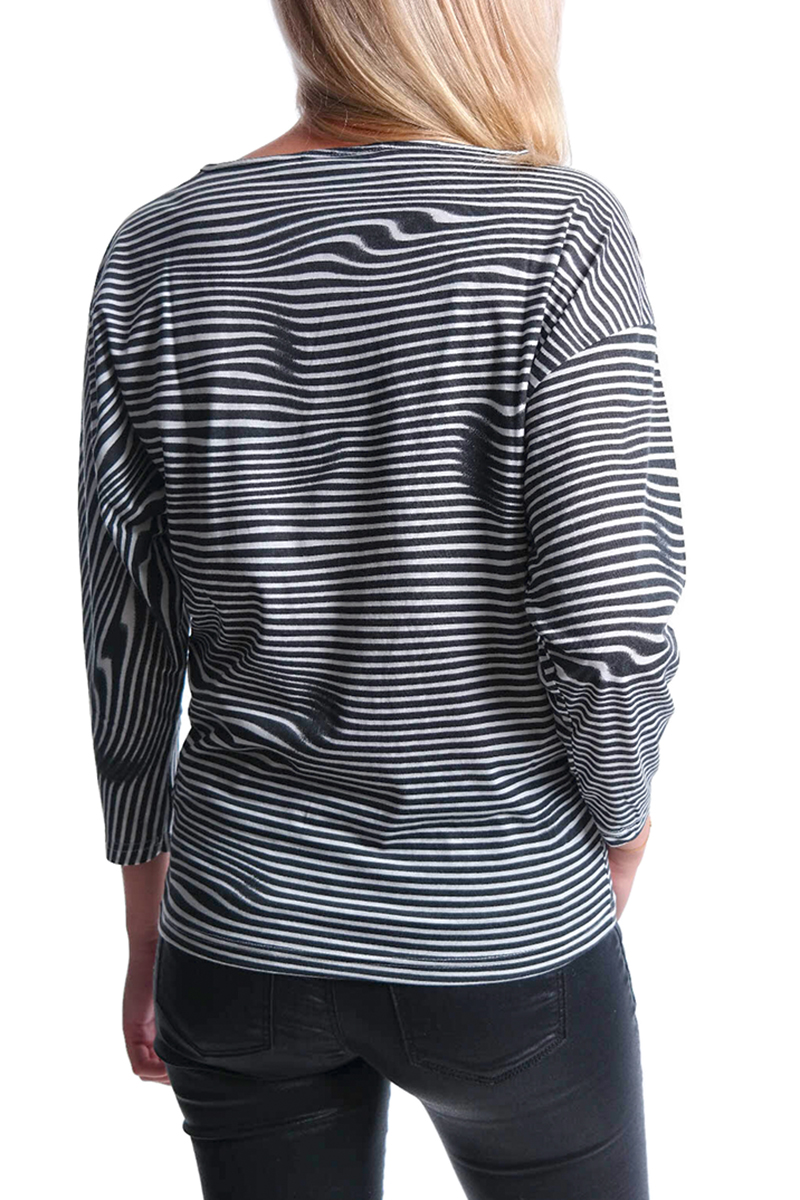 Cheap Monday - Lopside Stripe Top - 2