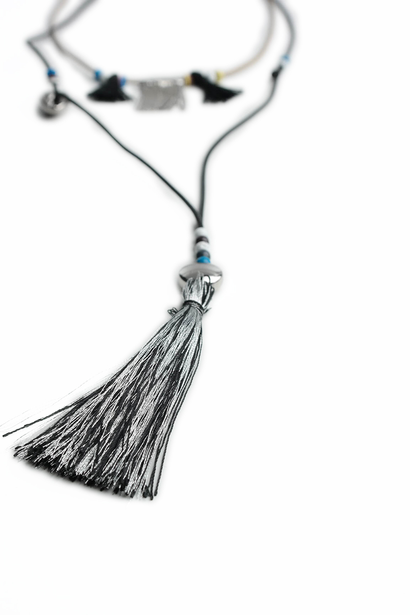 Hipanema - Halsband Choupy Black  - 3